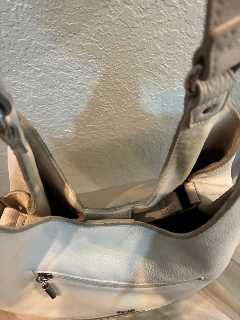 The Sak Cream and Natural Woven Shoulder Bag - Picture 8 of 9